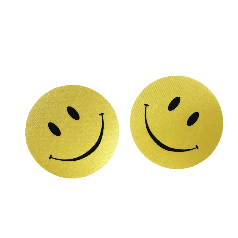 New 50 pairs (100 Pcs) Sexy Round Smile Self Adhesive Breast Pasties Nipple Covers for fashion Ladies bra