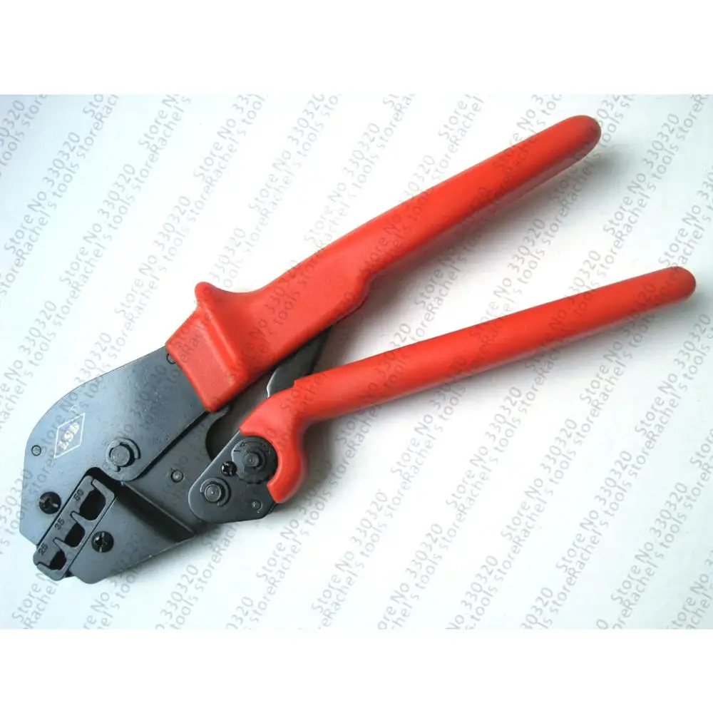 AP-2550EF Ratchet bootlace ferrule crimping tools,crimping pliers for cable ferrules 25-50mm2 4-1AWG