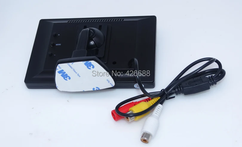 2in1 5 inch car monitor gương + Universal car rear view tật xếp máy ảnh CCD HD tầm nhìn Ban Đêm Khuyến Mãi