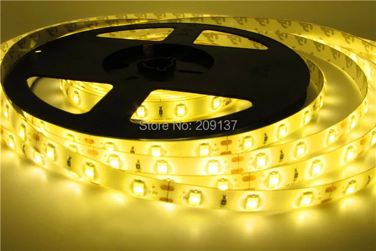 

5730 SMD LED strip flexible light 12V Waterproof 60LED/m 5m/lot,New LED Chip 5730 Bright Than 5630,Super Bright