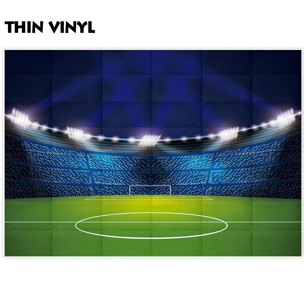 Allenjoy Nền Chụp Ảnh Sân Bóng Đá Cầu Thủ Real Madrid Sinh Nhật Cho Bé Phòng Thu Photocall Phông Nền Photophone Để Chụp