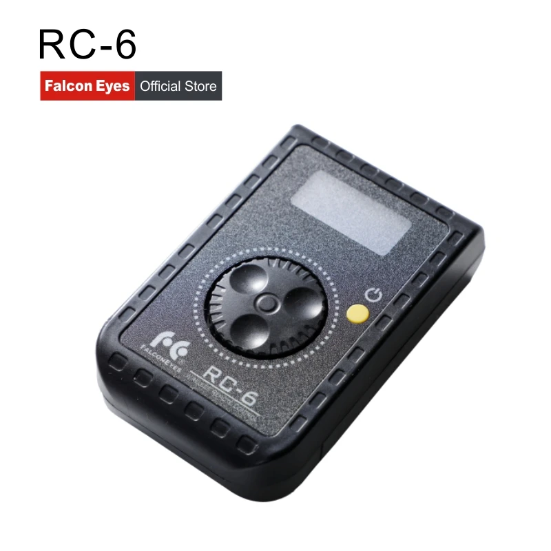 

Falcon Eyes Remote Control RC-6 Rotary Control For Led Photo Camera Video RX-12TD RX-18TD & SO-28TD Soft Light