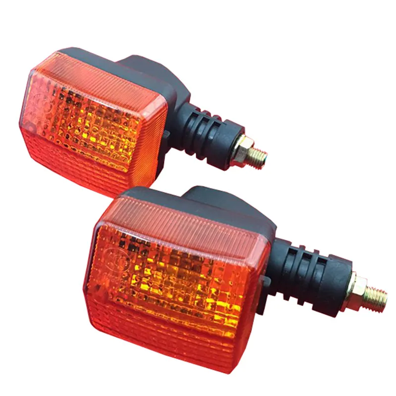1 pair scooter indicator parts motorbike turn signal light for honda 125 CBT125 lamp amber flasher motorcycle turn signals moto