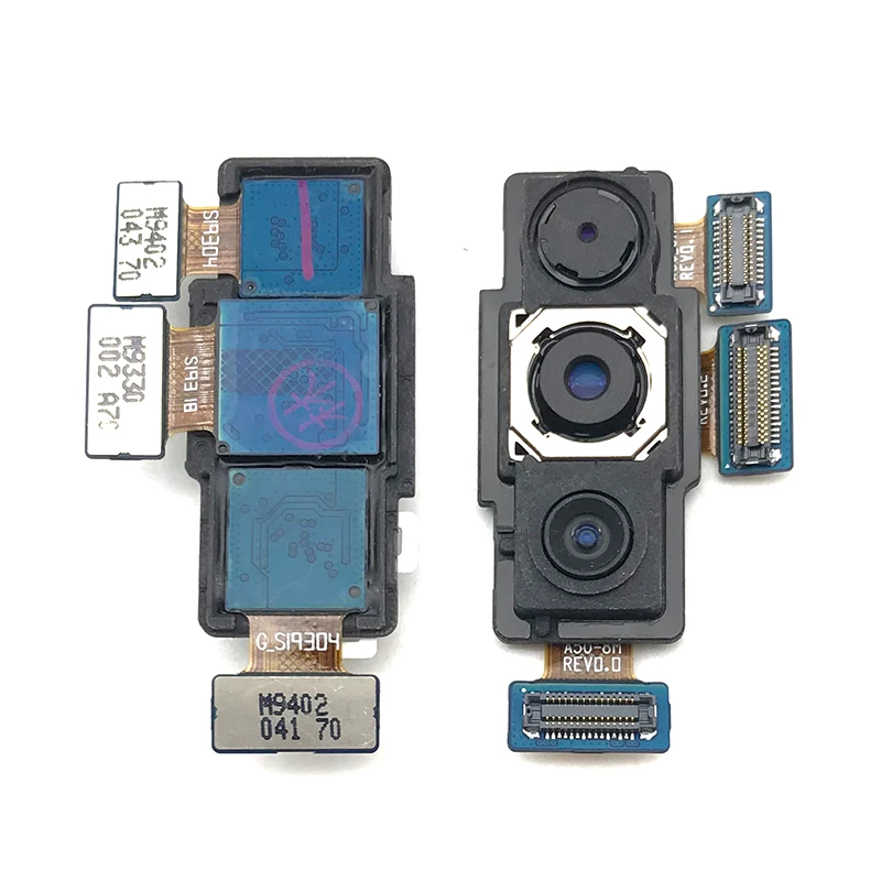 Front Camera For Samsung A70 A705 A705F Rear Big Back Camera Flex Cable Main Camera Module Replacement Parts