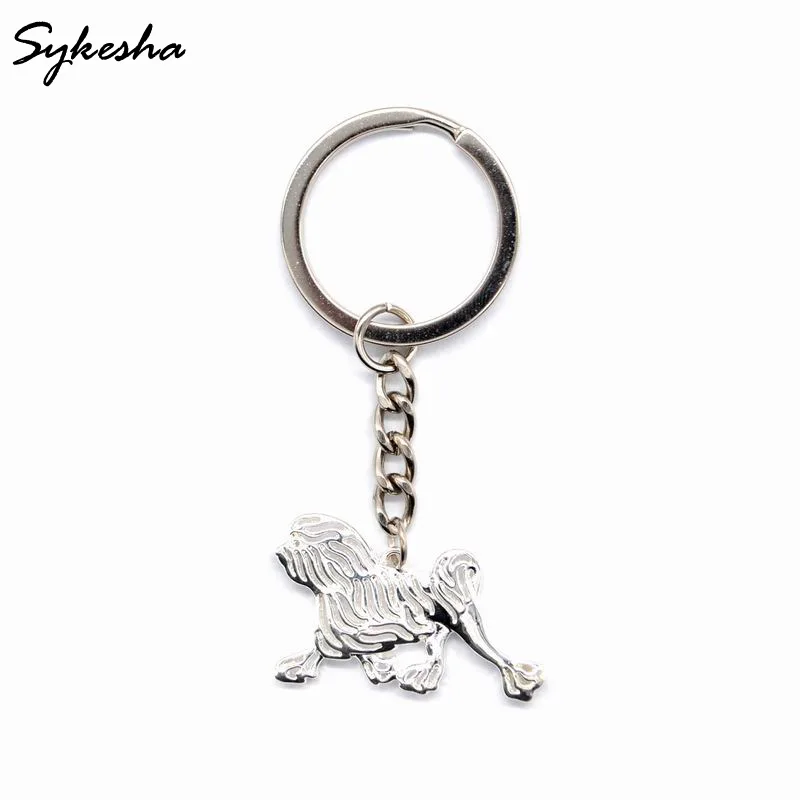 Yorkshire Dog Series Key Chain Jewelry Unisex Bag Pendant Key Holder Keychain