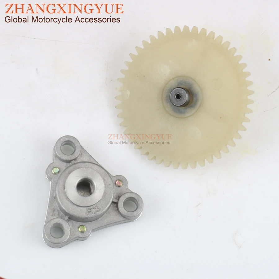 47 teeth Oil pump & gear for GY6 50 80 139QMB 139QMA 4T