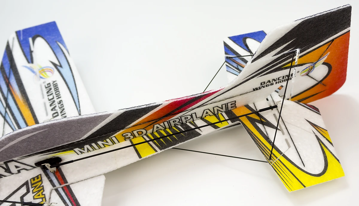 DW Hobby Mini RC Vliegtuig 3D Aerobatic Vliegende Vliegtuigen EPP/PP Schuim Speelgoed Vliegtuigen Spanwijdte 451mm DIY Model Vliegtuig Ongemonteerd