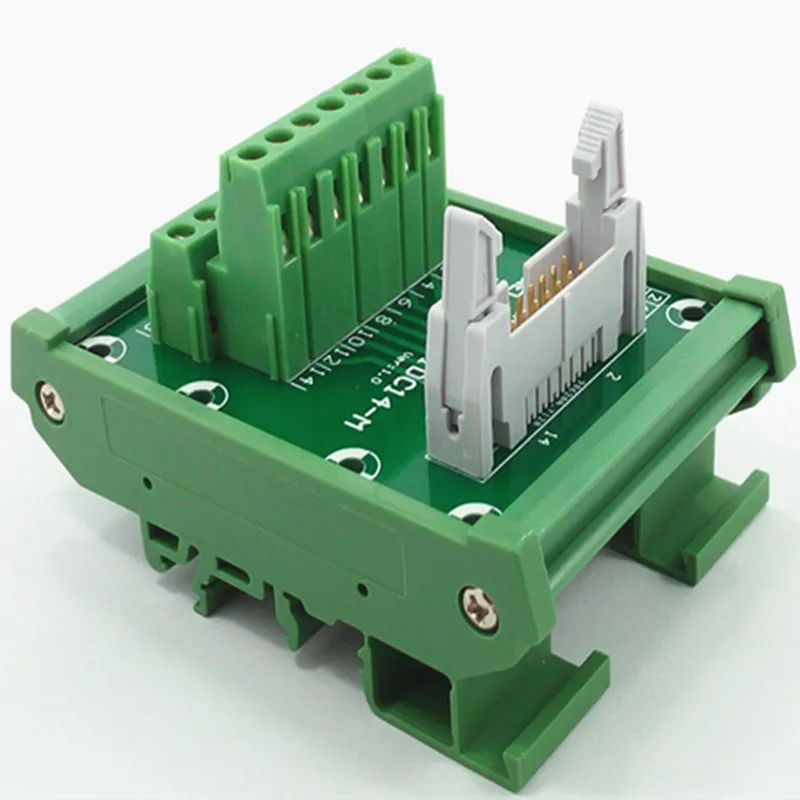 IDC-14 DIN Rail Mounted Interface Module.