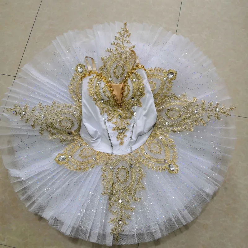 Mới Tỳ Hưu Tutu Con Trắng Đầm Chuyên Nghiệp Tutus Váy Hồ Thiên Nga Tutu Ba Lê Vũ Trang Phục Cho Bé Gái Ballerina Đầm