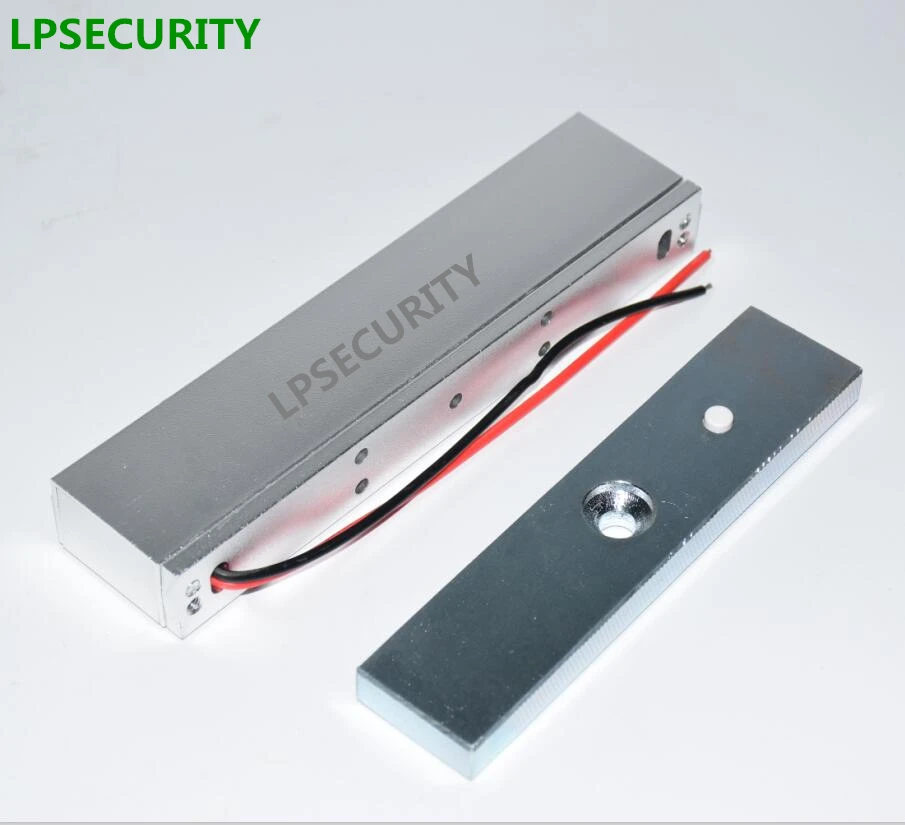 LPSECURITY timer 280kg Electric Magnetic Gate Door Lock for Access control system intercom office glass wooden door