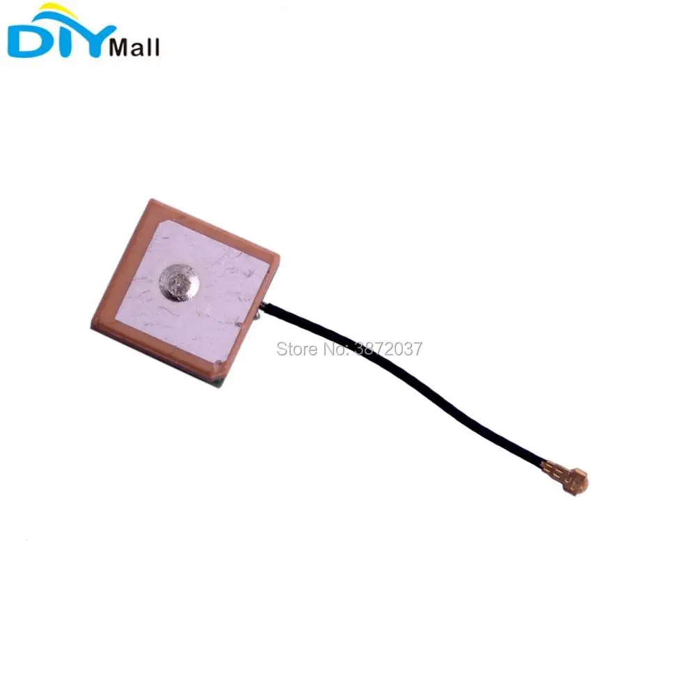 10pcs/lot 12X12X4.5mm GPS Active Antenna IPX Connector