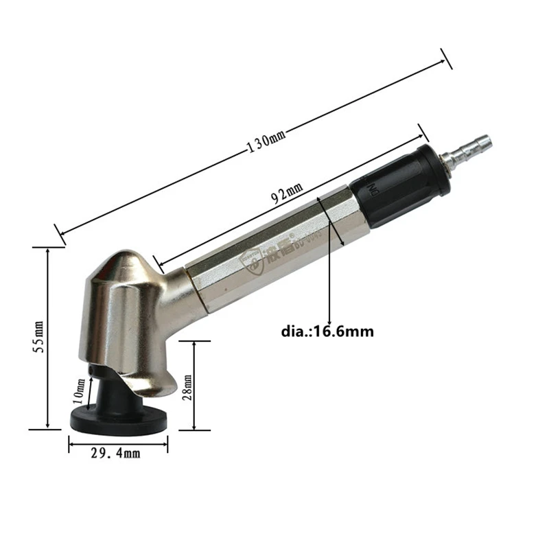 Borntun Pneumatic Air Die Grinder Grinding Polish Mould Power Polishing Machine Buffing Polisher Tools