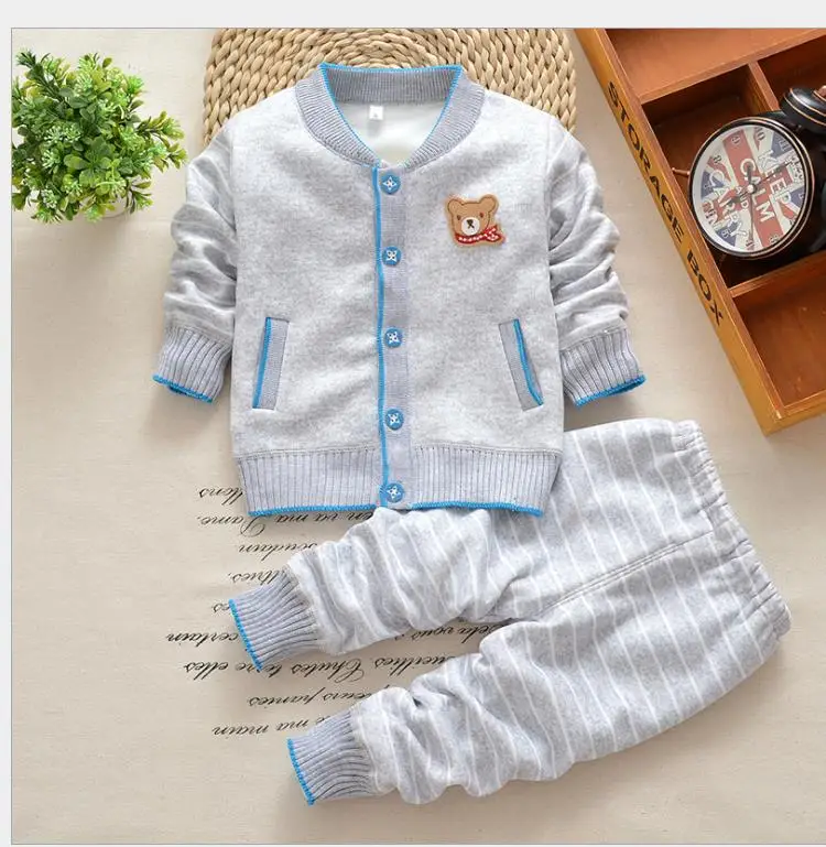 Baby tie sweater suit