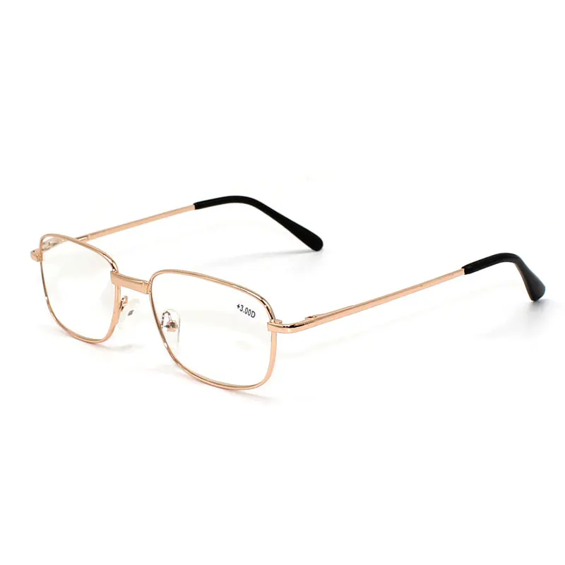 Men\'s Reading Glasses for Farsightedness Men Sight Spectacles Transparent Spring Hinge +1.00 +1.50 +2.00 +2.50 +3.00 +3.50 +4.00