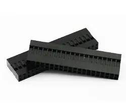 Dupont Plastic Shell 2.54mm Single /Double Row Dupont Connector 2*1P/2P/3P/4P/5P/6P/7P/8P/9P/10P/15P/20Pin Housing Resistor