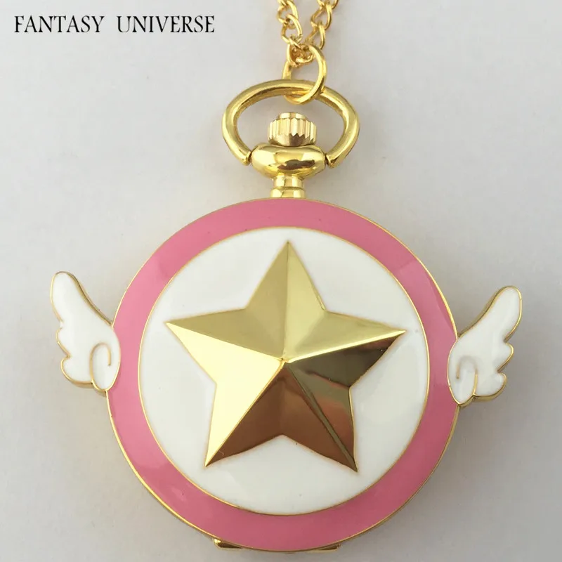 FANTASY UNIVERSE Free shipping 20pcs a lot  pocket watch Necklace HRAAAB37