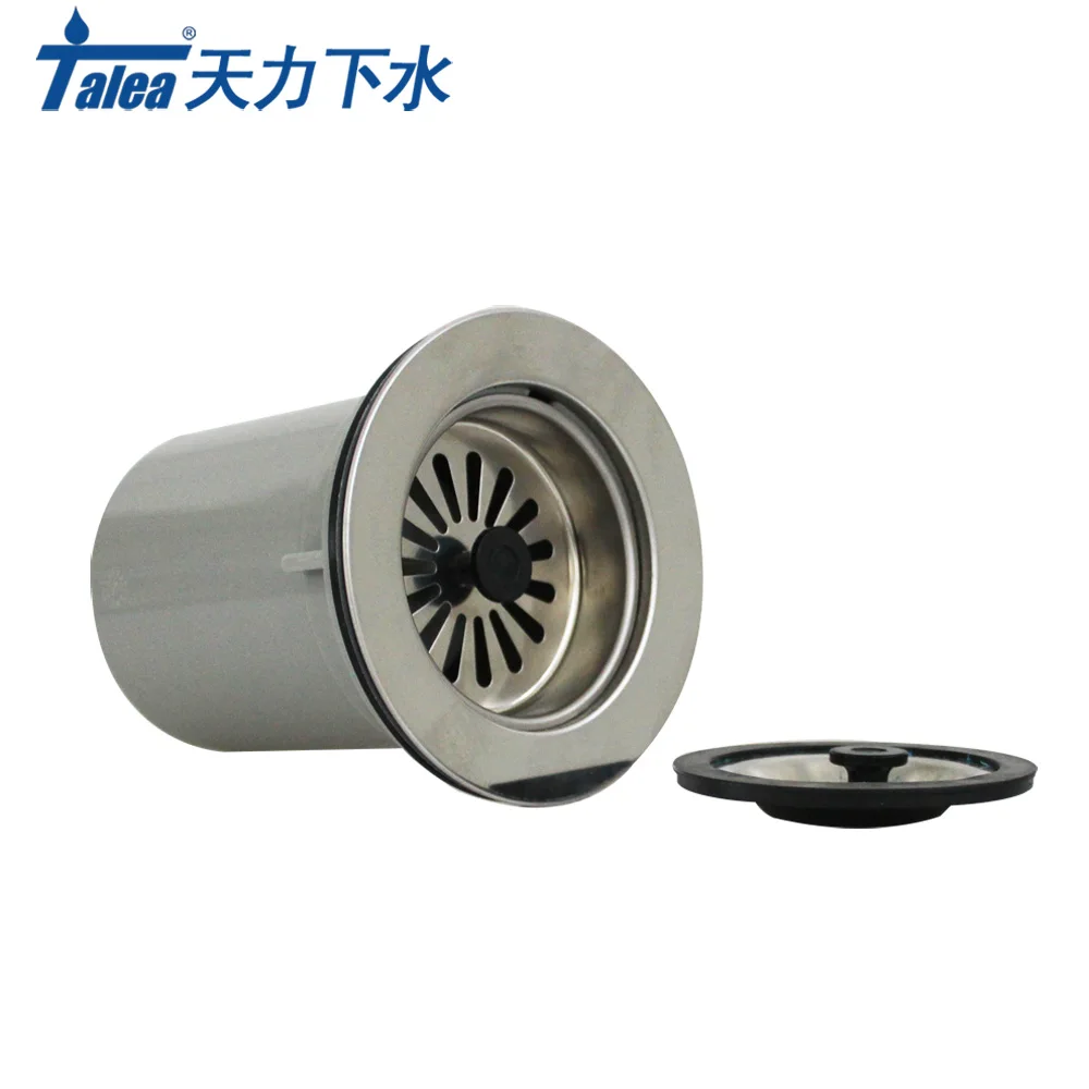 Talea Edelstahl Sieb Filter Ablauf Korb Für Küche Sink Abfall