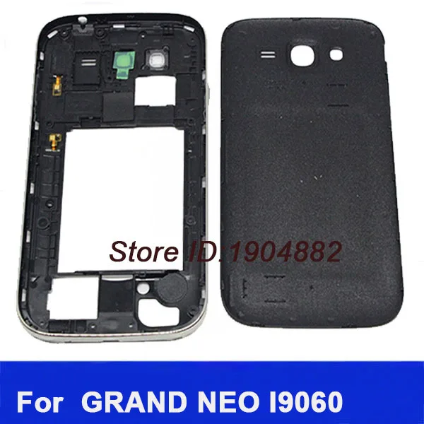 Back Housing + Middle Bezel Middle Frame For Samsung Galaxy Grand Neo i9060 GT-I9060 DUAL SIM Middle Frame + Housing