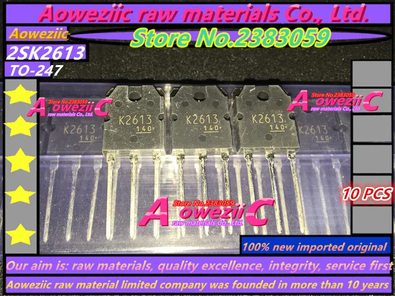 

Aoweziic 100% новый импортный оригинальный 2SK2613 K2613 TO-247 N канальный полевой эффект 1000V 8A