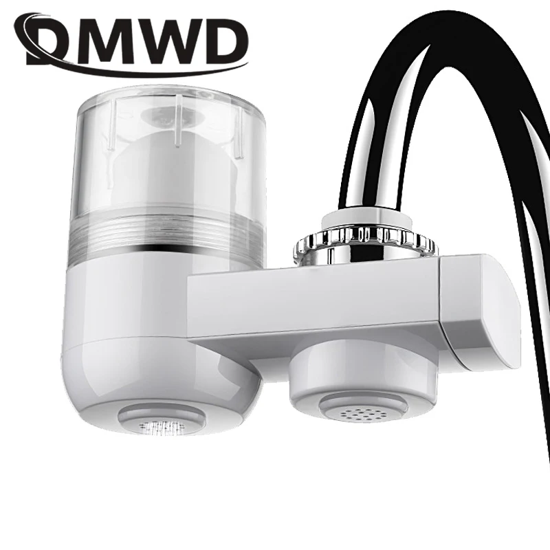 

DMWD Water Purifier Kitchen Activated Carbon Faucet Tap Filter Washable Ceramic Percolator Rust Bacteria Removal Purification