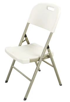 HDPE Plastic Folding Chair, Backrest Chair for Training Conference, Multicolor Outdoor Chair, Portable Folding Computer Chair