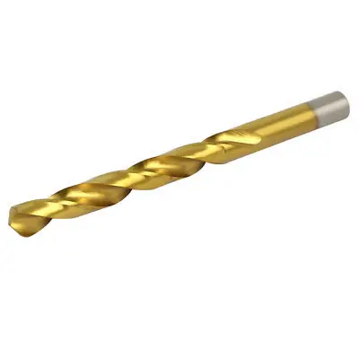 11.8mm di Perforazione Dia Titanio Placcato Doppi Flauti Codolo cilindrico Torsione Punta del trapano