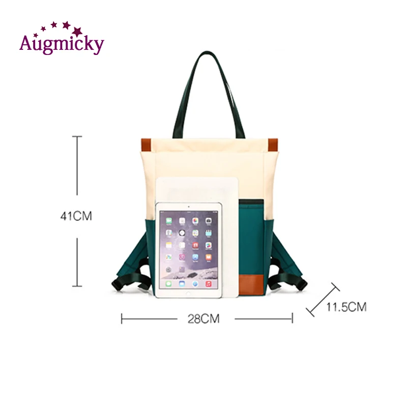 Fashion Women‘s Backpack Leisure Trip Rucksacks Handbag SchoolBag Large Capacity Ladies Laptop Shoulder Bags Variable Back pack