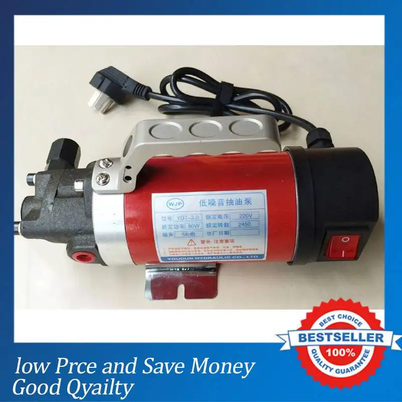 

YD-4.5 AC 220V The Micro Gear Pump 7.5L/min Car Oil Exchange Pump