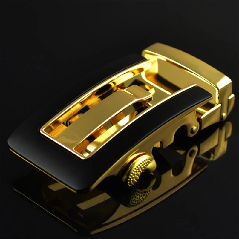 Genuine Men\'s Belt Head, Belt Buckle, Leisure Belt Head Business Accessories Automatic Buckle Width 3.5CM luxury fashion gh1100