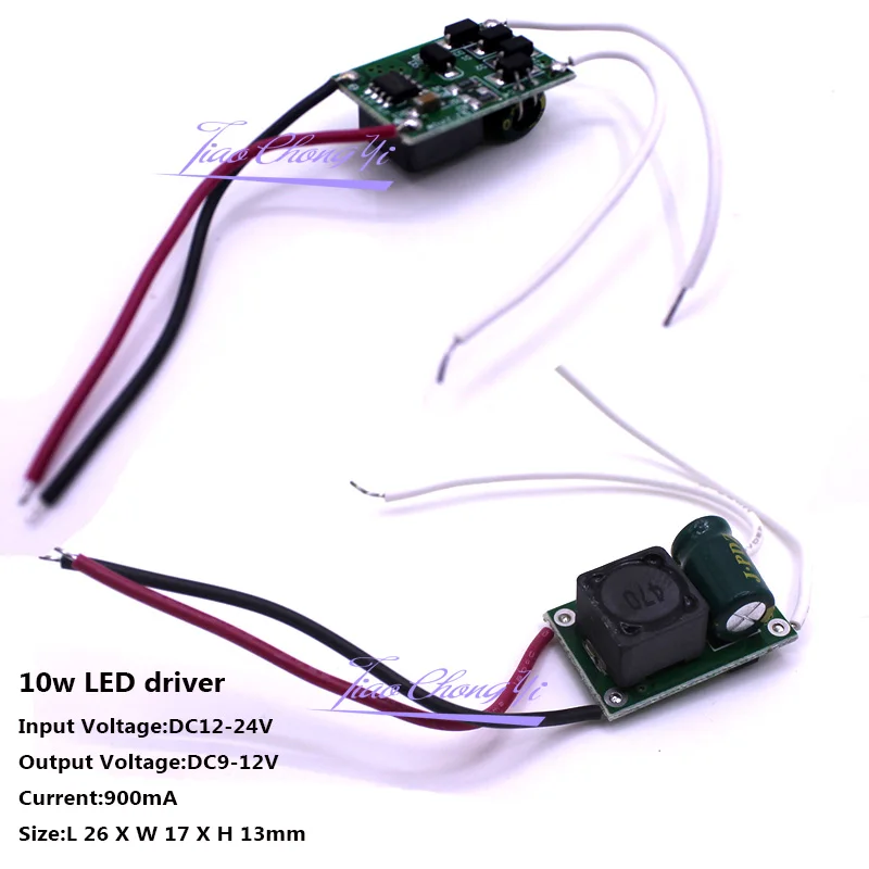 LED Driver DC12V-24V 10W 20W 30W 50W High Power LED Driver Supply Constant Current LED Chips Light led Lighting Transformers