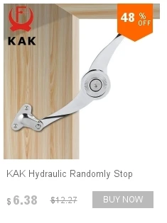 Kak Edelstahl Schrank Scharnier Reparatur platte 4-10 Pack Tür scharnier montiert Platte mit Schrauben Möbel Hardware Zubehör – Detail 10