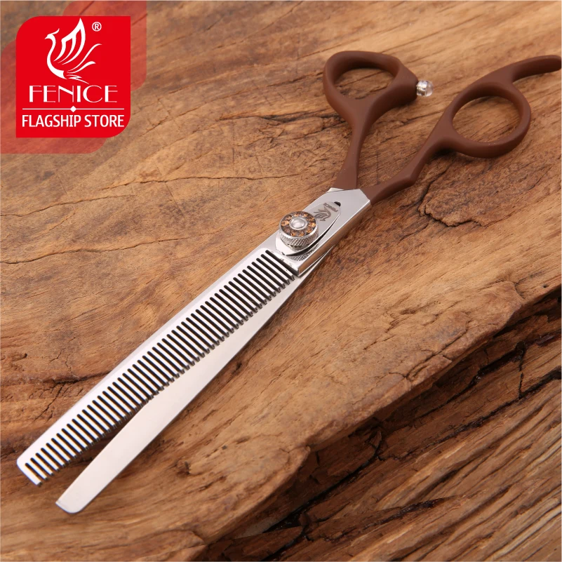 Professional JP440C pet grooming scissors Thinning Shears left-handed tools stainless steel JP440C 7 inch 7.5 inch