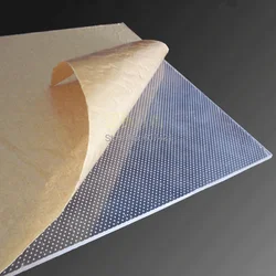 4mm Single Sided Laser Engraving LuLight Guide Panel,LGP Transparent Acrylic Plate for Led Light Boxes(30x30cm)