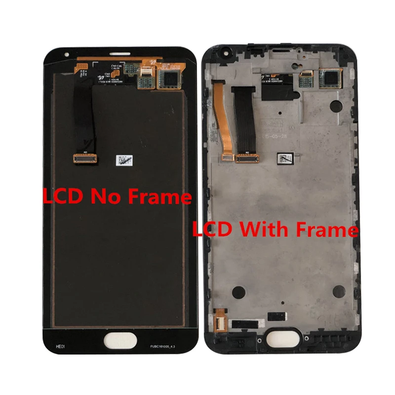 Imagem -05 - Original Display Lcd Frame e Painel de Toque Digitador m & Sen para Meizu Mx5 mx 5.5