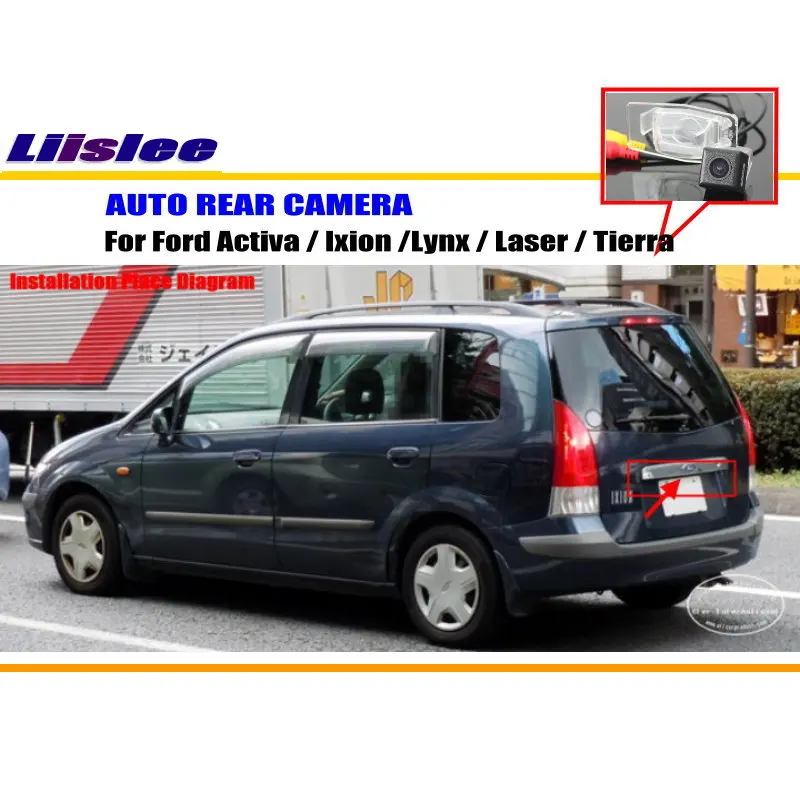 For Ford Activa Ixion Lynx Laser Tierra Car Rearview Rear View Camera Backup Back Parking AUTO HD CCD CAM Accessories Kit