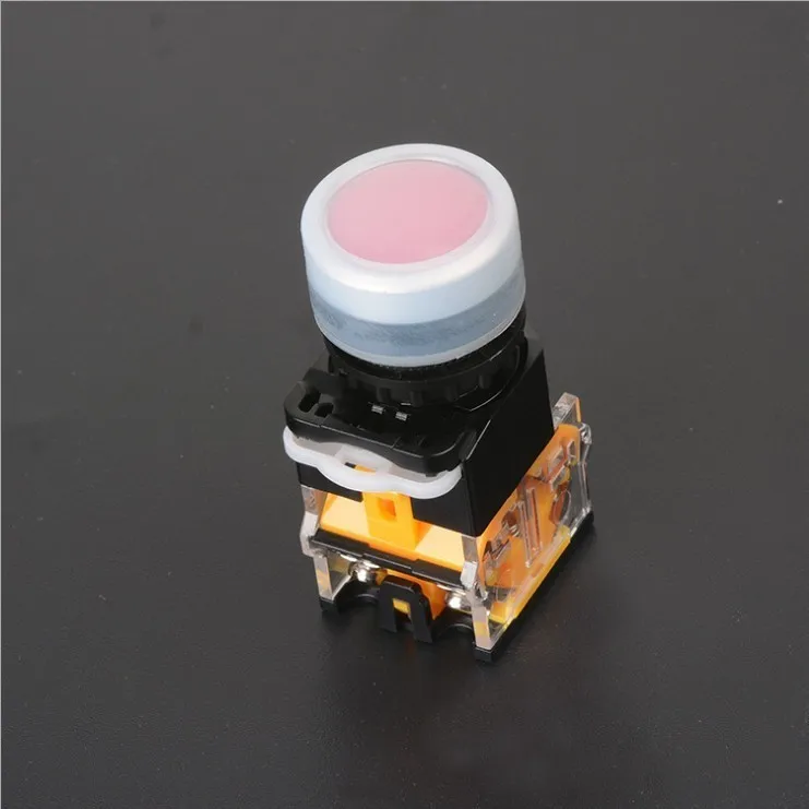 Push Button Switch Cap PBC Applies to 22mm mount LAY7 LA38 LAY37 Switch accessories Waterproof Dust-proof (100PCS)