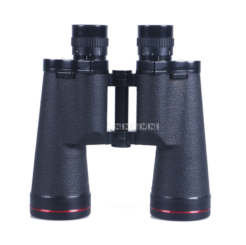 Black 12X50 Binocular Multilayer Coating BAK4 Lens Telescope High Clear Vision Professional for Hunting Viewing Outdoor Hiking