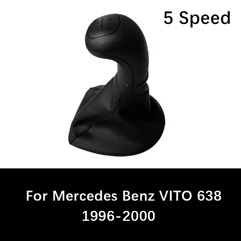5 Speed Gear Shift Knob For Mercedes Benz VITO 638 1996 to 2000 Auto car Manual Lever Shift Knob Shifter Stick Head