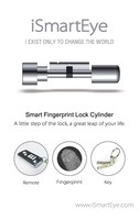 Intelligent Design Remote APP Control Digital Fingerprint Door Lock Cylinder Door Open L3 Fingerprint 70MM 90MM Free Shipping