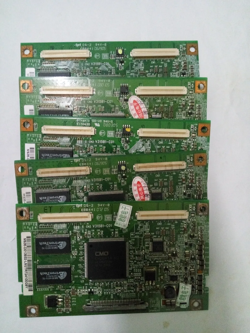 Original  v315b1-c01 logic board v315b1-l01 connect with   T-CON connect board