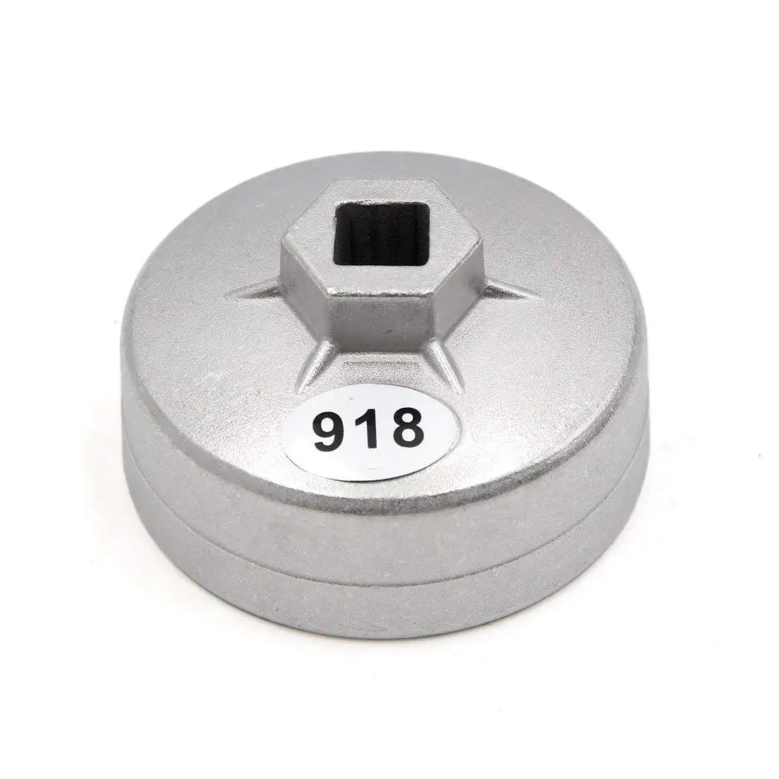 uxcell 918 Aluminum Alloy Car 74mm Inner Dia 15 Flute Oil Filter Cap Wrench Socket Removal Tool