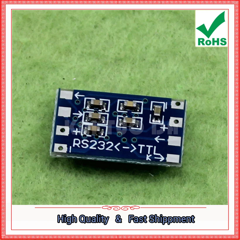 MCU Mini RS232 MAX3232 Level To TTL Level Conversion board, Serial Converter Module Board (A2I2)