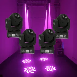 4 Pcs HOT Design 60W mini led spot moving head light 60W gobo moving heads lights super bright LED DJ Stage Lighting