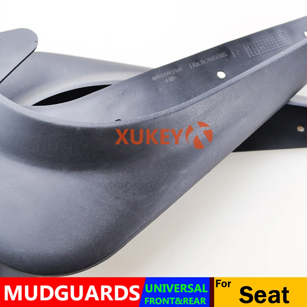 4pcs Universal Mud Flaps Mudflaps Splash Guards Mudguards Front Rear For Seat Alhambra Altea Cordoba Exeo Ibiza Leon Toledo Mii