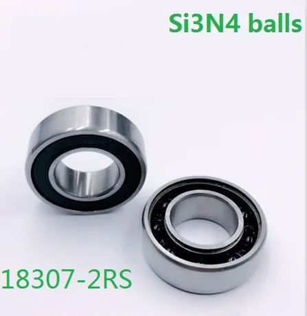 6pcs/10pcs 18307-2RS  18x30x7 mm Hybrid ceramic bearing 18307 2RS RS for bicycle bottom bracket 18*30*7