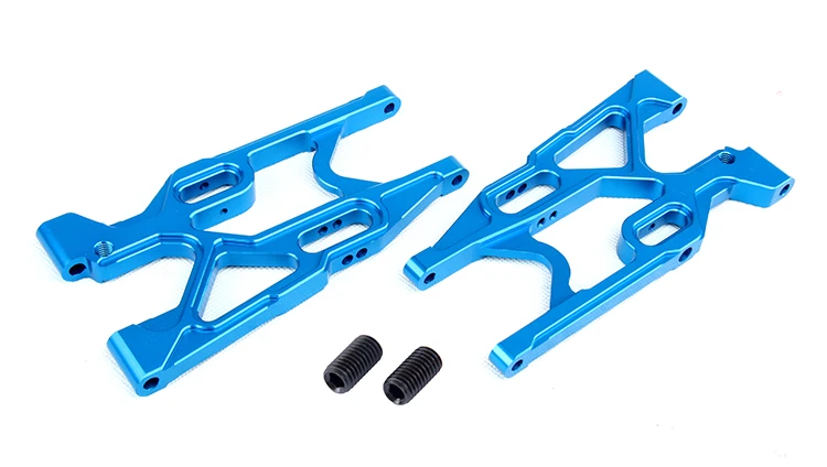 CNC Alloy Rear Lower Suspension A-Arm Set for 1/5 LOSI 5IVE-T Rovan LT