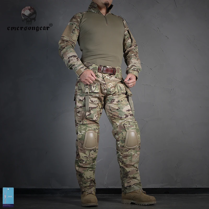 emersongear-Combat and Pants Suit, Tactical Bdu Uniform, Multicam, EM2711