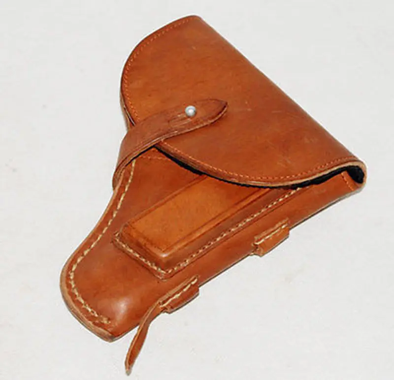 Surplus Vintage Chinese Type 59 Makarov Pistol Leather Holster -CN033
