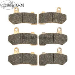 Brake Pads For Harley Davidson FLHX Street Glide FLHRC Road King FLHTCU Ultra Classic Electra Glide 08-22 Road Glide V-Rod