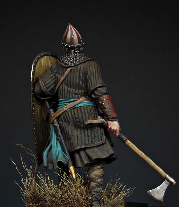 Unassambled  1/24 75MM ancient  Warrior (WITH BASE )Historical  Resin kit miniature model Unpainted